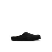 Leren slides Klomp Common Projects , Brown , Heren