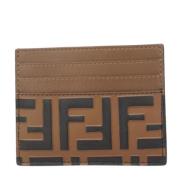 Pre-owned Leather wallets Fendi Vintage , Brown , Unisex