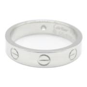 Pre-owned White Gold rings Cartier Vintage , Gray , Dames