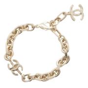 Pre-owned Metal chanel-jewelry Chanel Vintage , Yellow , Dames