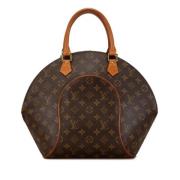 Pre-owned Canvas handbags Louis Vuitton Vintage , Brown , Dames