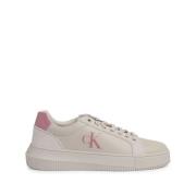 Witte Sneakers voor Vrouwen Aw24 Calvin Klein , White , Dames