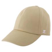 Cotton hats Courrèges , Beige , Dames