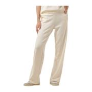 Comfortabele Lize Joggers Aime´e the Label , Beige , Dames