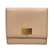 Pre-owned Leather wallets Fendi Vintage , Pink , Dames