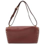 Pre-owned Leather fendi-bags Fendi Vintage , Brown , Dames