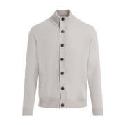 Kasjmier Zip Blouson Jas Brioni , Beige , Heren