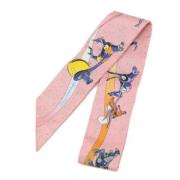 Pre-owned Fabric scarves Hermès Vintage , Multicolor , Dames