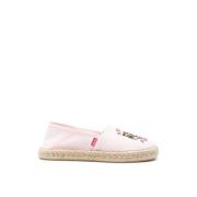 Tiger Logo Slip-On Espadrilles Kenzo , Pink , Dames