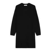 Gebreide jurk oversized Marc O'Polo , Black , Dames