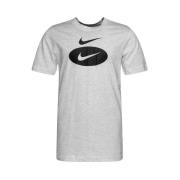 Kern Witte Sport Tee voor Jongens Nike , White , Dames