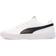 Rickie Synthetische Veterschoenen met Platte Zool Puma , White , Heren