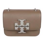 Eleanor Omvormbare Schoudertas Tory Burch , Beige , Dames