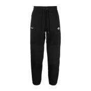 Soukuu Fleece Broek Zwart Logo The North Face , Black , Heren