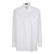 Casual Katoenen Overhemd Etro , White , Dames