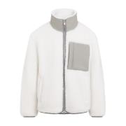 Sherpa-jas met Saglek-stijl Moose Knuckles , White , Heren