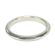 Pre-owned Platinum rings Tiffany & Co. Pre-owned , Gray , Dames