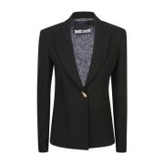 Zwarte bovenkleding voor vrouwen Aw24 Just Cavalli , Black , Dames