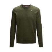 Groen Zwart Shirt K-Way , Green , Heren