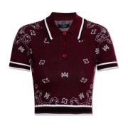 Gestreepte polo Amiri , Red , Dames