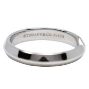 Pre-owned Platinum rings Tiffany & Co. Pre-owned , Gray , Dames