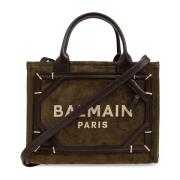 Tas B-Leger Klein type shopper Balmain , Green , Dames