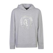 Grijze Sweatshirt Aw24 Herenmode Just Cavalli , Gray , Heren