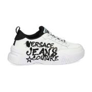 Witte Sneakers voor Mannen Aw24 Versace Jeans Couture , White , Heren