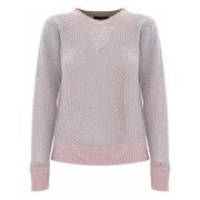 Gelaagde openwork trui Kocca , Pink , Dames