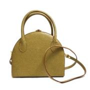 Pre-owned Leather fendi-bags Fendi Vintage , Beige , Dames