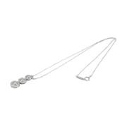 Pre-owned Platinum necklaces Tiffany & Co. Pre-owned , Gray , Dames