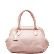 Pre-owned Leather fendi-bags Fendi Vintage , Pink , Dames