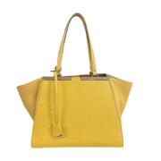 Pre-owned Leather fendi-bags Fendi Vintage , Yellow , Dames