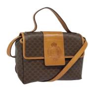 Pre-owned Leather celine-bags Celine Vintage , Brown , Dames