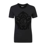 Zwarte T-shirts en Polos ***cv Just Cavalli , Black , Dames