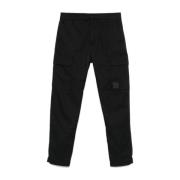 Metropolis Zwarte Cargo Broek C.p. Company , Black , Heren