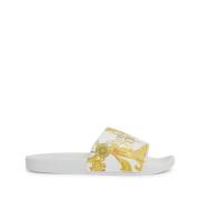 Witte Sandalen voor Vrouwen Versace Jeans Couture , White , Heren