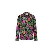 Bloemenprint Lange Mouw Blouse Fabienne Chapot , Multicolor , Dames