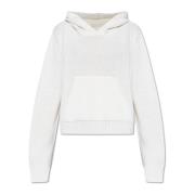 Hoodie Palm Angels , White , Dames