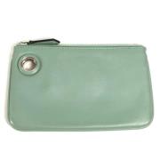 Pre-owned Leather fendi-bags Fendi Vintage , Green , Dames