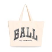 Stijlvolle Zwarte Accessoires Tas Ball , Beige , Dames