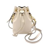 Pre-owned Leather fendi-bags Fendi Vintage , Beige , Dames