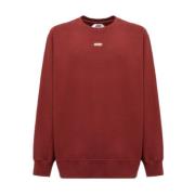 Bicolor Sweatshirt Man Kleding Syrah Autry , Red , Heren