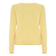 Minimalistische Woltrui Kocca , Yellow , Dames