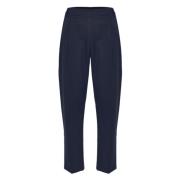 Geplooide Broek Kocca , Blue , Dames