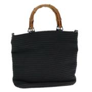 Pre-owned Nylon handbags Gucci Vintage , Black , Dames