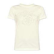 T-shirt met print Kenzo , Beige , Dames