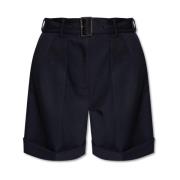 Shorts met hoge taille Golden Goose , Blue , Dames