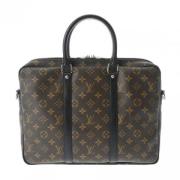 Pre-owned Fabric louis-vuitton-bags Louis Vuitton Vintage , Brown , He...