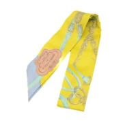 Pre-owned Silk scarves Hermès Vintage , Multicolor , Dames